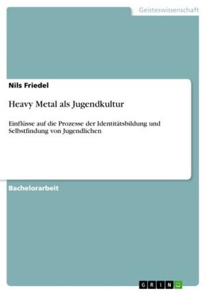 Cover of the book Heavy Metal als Jugendkultur by Sarah Diekow