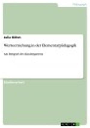 Cover of the book Werteerziehung in der Elementarpädagogik by Ulrike Kipman