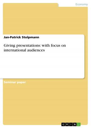 bigCover of the book Giving presentations: with focus on international audiences by 