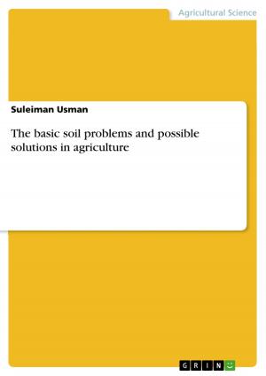 Cover of the book The basic soil problems and possible solutions in agriculture by Volker Lorenz
