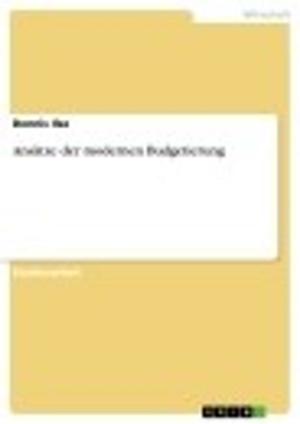 Cover of the book Ansätze der modernen Budgetierung by Marcus Gießmann