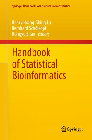 Cover of the book Handbook of Statistical Bioinformatics by Sigrun Schmidt-Traub