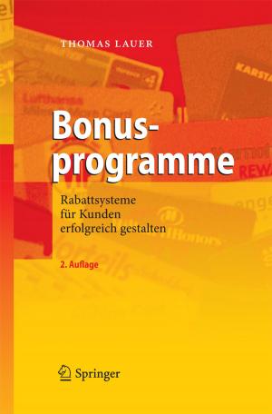Cover of the book Bonusprogramme by Dietmar Gross, Werner Hauger, Jörg Schröder, Wolfgang A. Wall