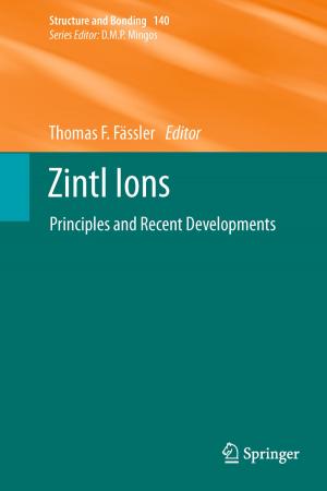 Cover of the book Zintl Ions by Nina Konopinski-Klein, Dagmar Seitz, Joanna Konopinski, Ewa Keller-Wielopolska