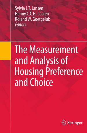 Cover of The Measurement and Analysis of Housing Preference and Choice