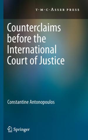 Cover of the book Counterclaims before the International Court of Justice by Marcela Rodríguez Mejía