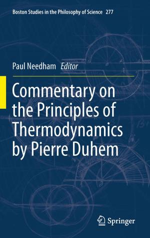 Cover of the book Commentary on the Principles of Thermodynamics by Pierre Duhem by Besim S. Hakim