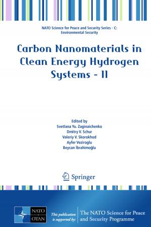 Cover of the book Carbon Nanomaterials in Clean Energy Hydrogen Systems - II by Ecole Nationale Supérieure du Pétrole et des Moteurs