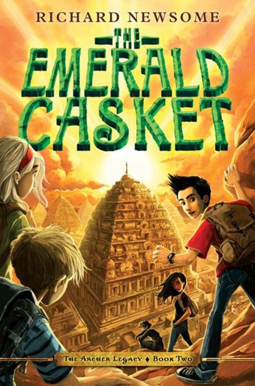 Cover of the book The Emerald Casket by Richard Newsome, Walden Pond Press