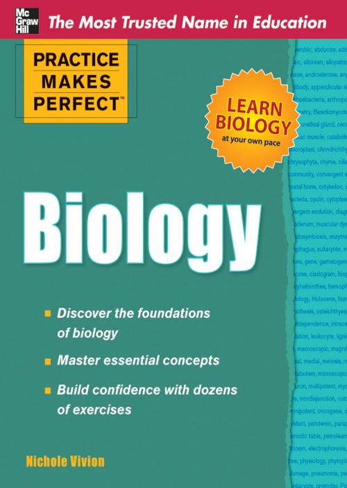 Cover of the book Practice Makes Perfect Biology by Nichole Vivion, McGraw-Hill Education