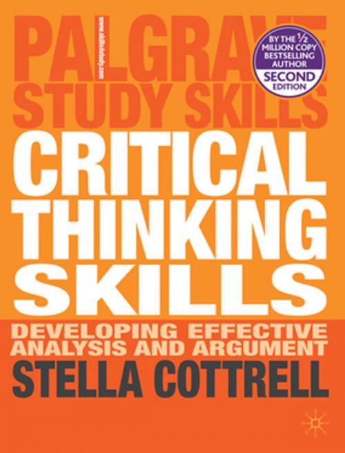Cover of the book Critical Thinking Skills by Dr Stella Cottrell, Palgrave Macmillan