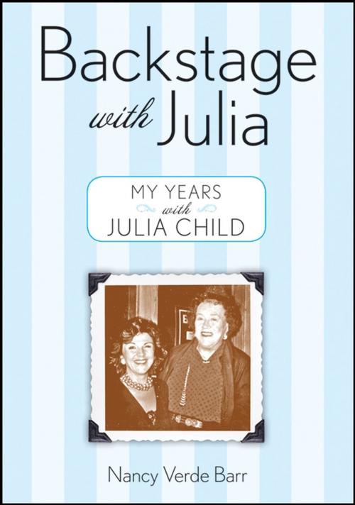 Cover of the book Backstage with Julia by Nancy Verde Barr, HMH Books