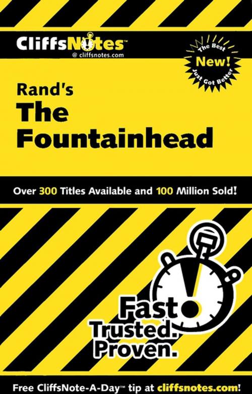 Cover of the book CliffsNotes on Rand's The Fountainhead by Andrew Bernstein, HMH Books
