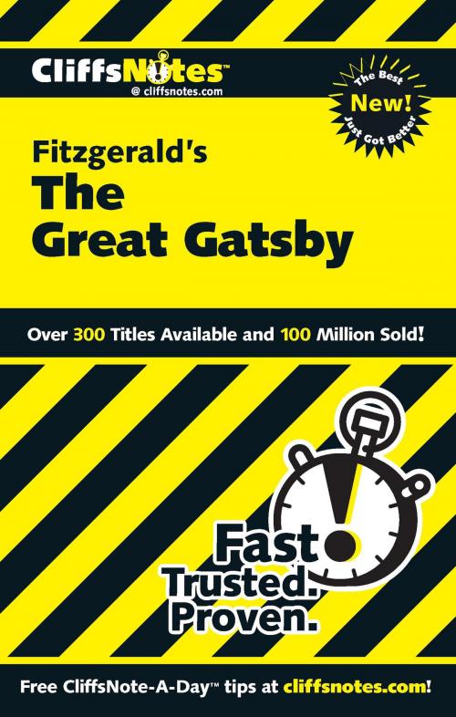 Cover of the book CliffsNotes on Fitzgerald's The Great Gatsby by Kate Maurer, Houghton Mifflin Harcourt