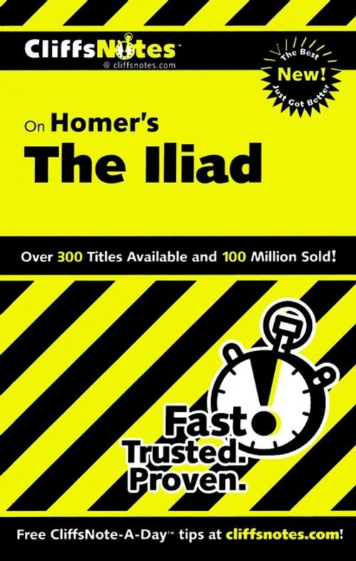 Cover of the book CliffsNotes on Homer's Iliad by Bob Linn, HMH Books