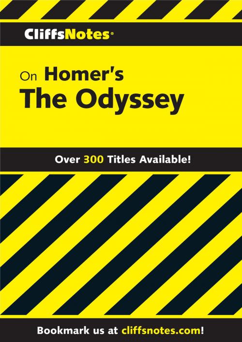 Cover of the book CliffsNotes on Homer's The Odyssey by Stanley P Baldwin, HMH Books