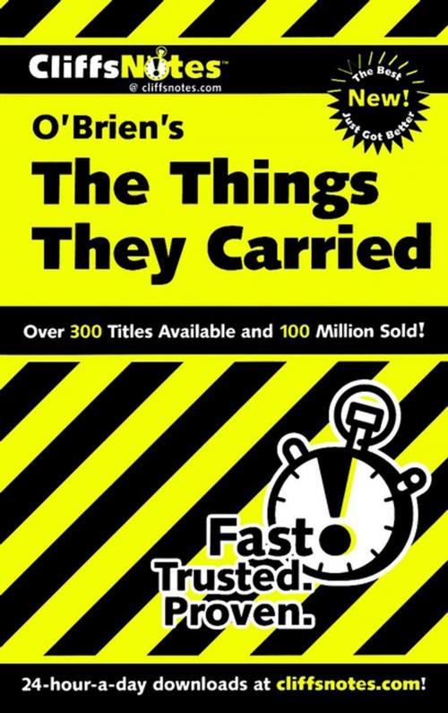 Cover of the book CliffsNotes on O'Brien's The Things They Carried by Jill Colella, HMH Books