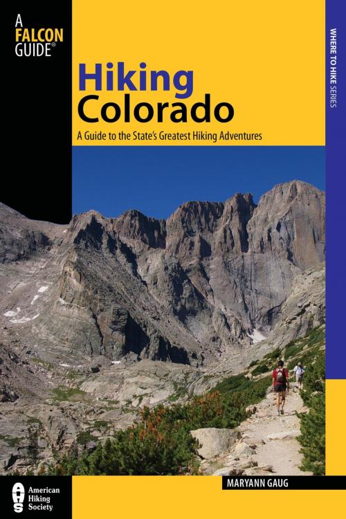 Cover of the book Hiking Colorado by Maryann Gaug, Falcon Guides
