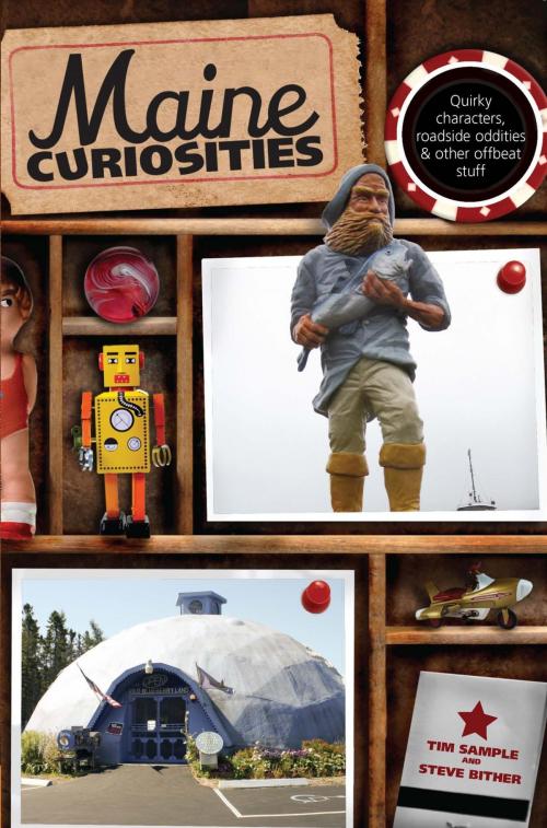 Cover of the book Maine Curiosities by Tim Sample, Steve Bither, Globe Pequot Press