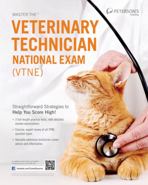 Cover of the book Master the Veterinary Technician National Exam (VTNE) by Peterson's, Peterson's
