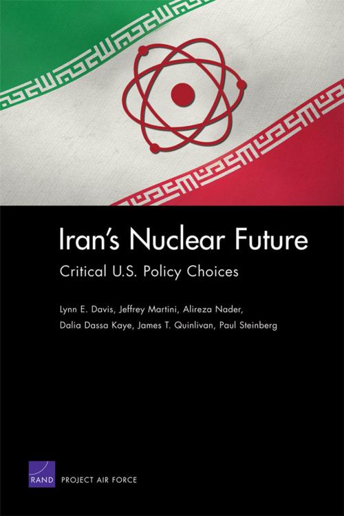 Cover of the book Iran's Nuclear Future by Lynn E. Davis, Jeffrey Martini, Alireza Nader, Dalia Dassa Kaye, James T. Quinlivan, RAND Corporation