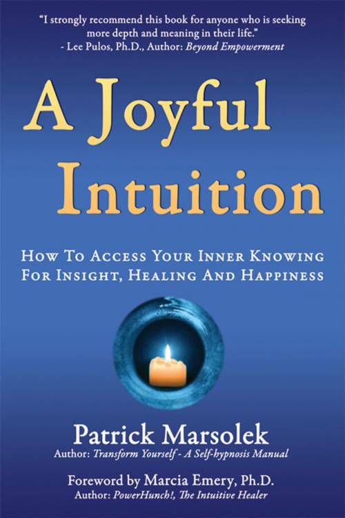 Cover of the book A Joyful Intuition by Patrick Marsolek, Patrick Marsolek