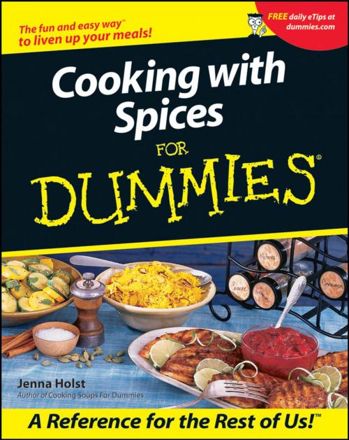 Cover of the book Cooking with Spices For Dummies by Jenna Holst, Wiley