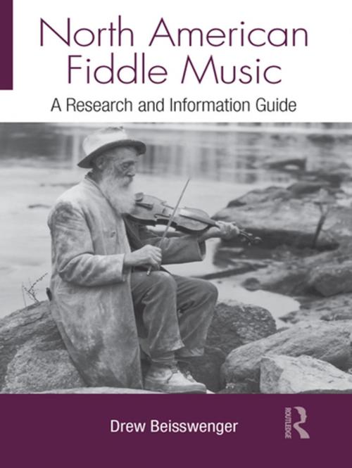 Cover of the book North American Fiddle Music by Drew Beisswenger, Taylor and Francis