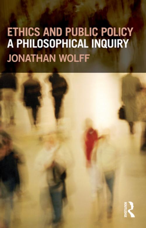 Cover of the book Ethics and Public Policy by Jonathan Wolff, Taylor and Francis