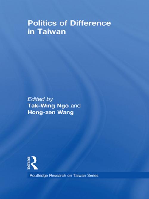Cover of the book Politics of Difference in Taiwan by , Taylor and Francis