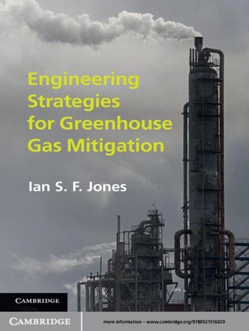 Cover of the book Engineering Strategies for Greenhouse Gas Mitigation by Ian S. F. Jones, Cambridge University Press