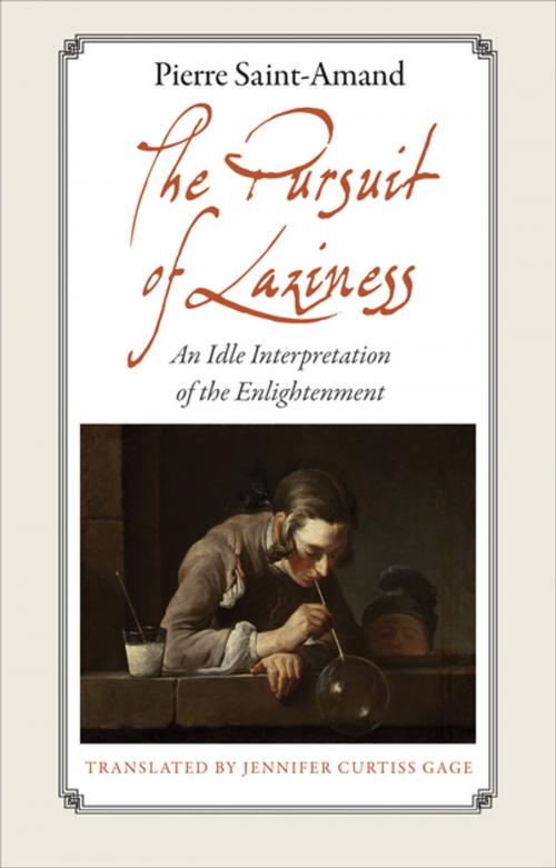 Cover of the book The Pursuit of Laziness by Pierre Saint-Amand, Princeton University Press