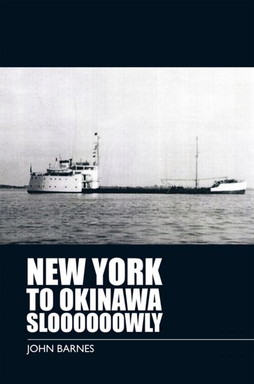 Cover of the book New York to Okinawa Sloooooowly by John Barnes, Trafford Publishing
