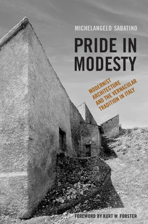 Cover of the book Pride in Modesty by Michelangelo Sabatino, University of Toronto Press, Scholarly Publishing Division