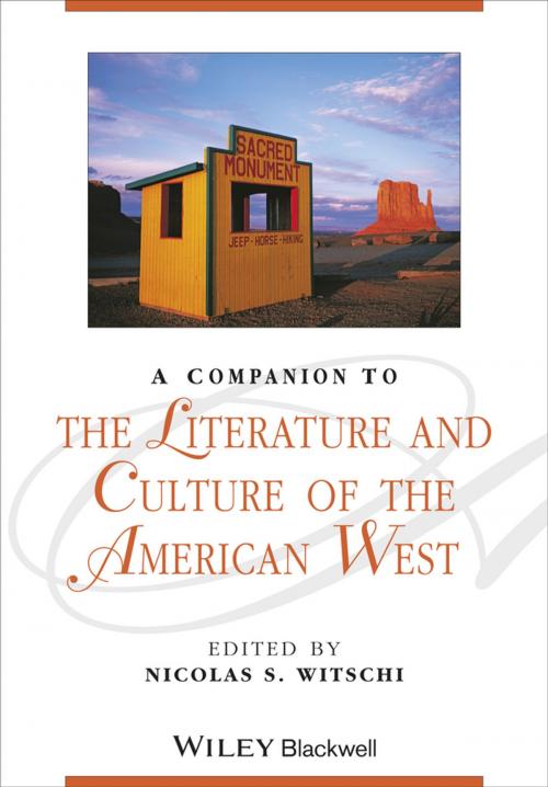 Cover of the book A Companion to the Literature and Culture of the American West by , Wiley
