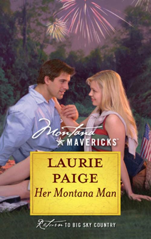 Cover of the book Her Montana Man by Laurie Paige, Silhouette