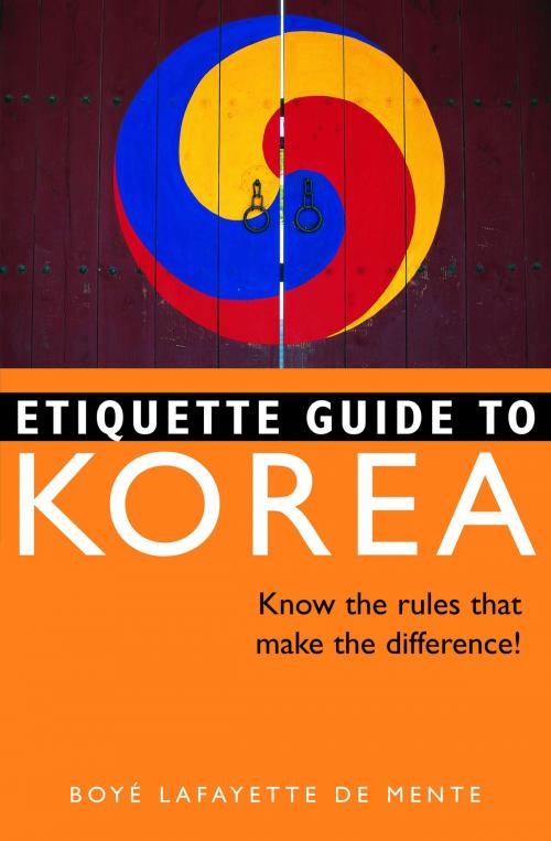 Cover of the book Etiquette Guide to Korea by Boye Lafayette De Mente, Tuttle Publishing