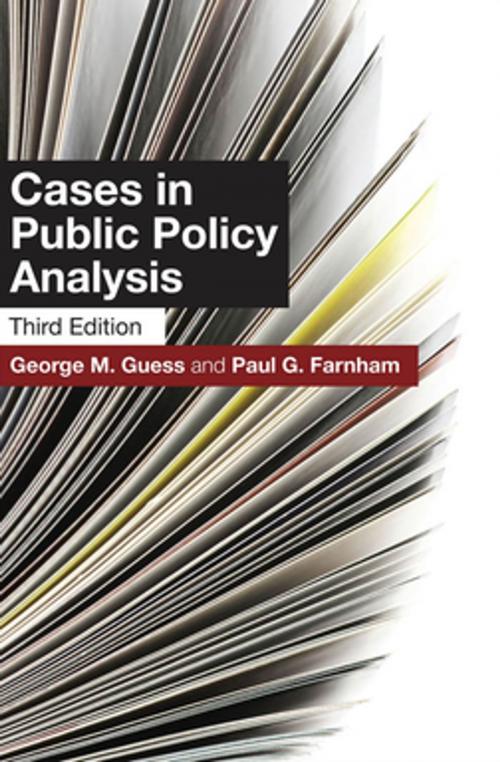 Cover of the book Cases in Public Policy Analysis by George M. Guess, Georgetown University Press