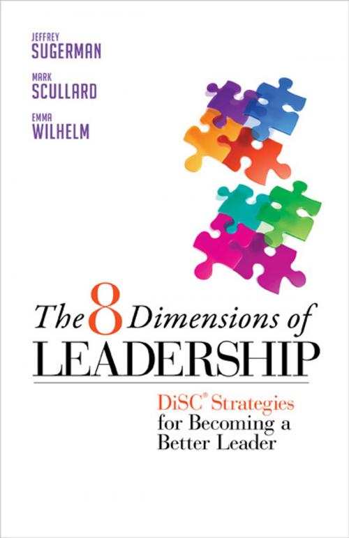 Cover of the book The 8 Dimensions of Leadership by Jeffrey Sugerman, Berrett-Koehler Publishers
