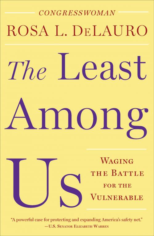 Cover of the book The Least Among Us by Congresswoman Rosa L. DeLauro, The New Press