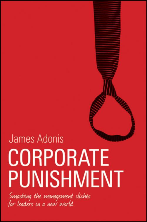 Cover of the book Corporate Punishment by James Adonis, Wiley