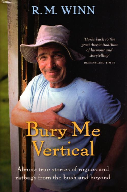Cover of the book Bury Me Vertical by R.M. Winn, Penguin Random House Australia