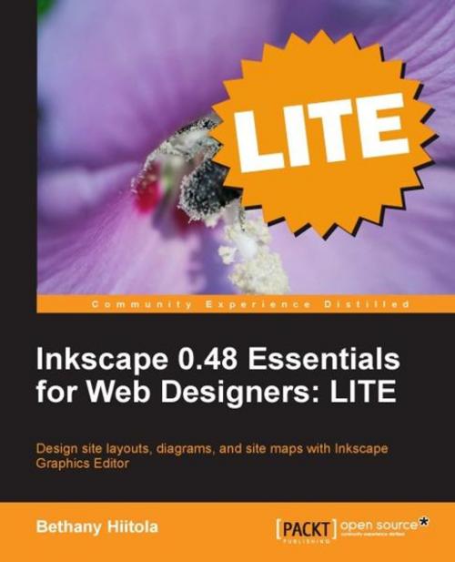 Cover of the book Inkscape 0.48 Essentials for Web Designers: LITE by Bethany Hiitola, Packt Publishing