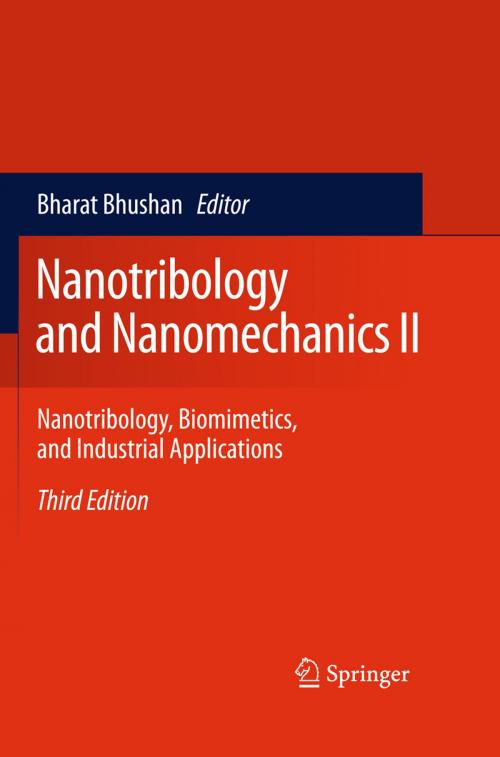 Cover of the book Nanotribology and Nanomechanics II by , Springer Berlin Heidelberg
