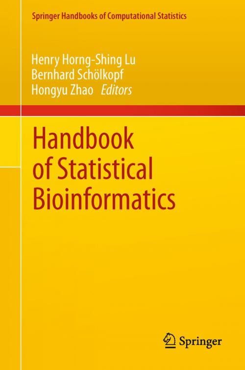 Cover of the book Handbook of Statistical Bioinformatics by , Springer Berlin Heidelberg