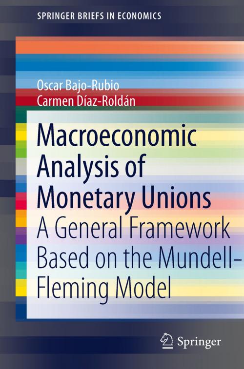 Cover of the book Macroeconomic Analysis of Monetary Unions by Oscar Bajo-Rubio, Carmen Díaz-Roldán, Springer Berlin Heidelberg