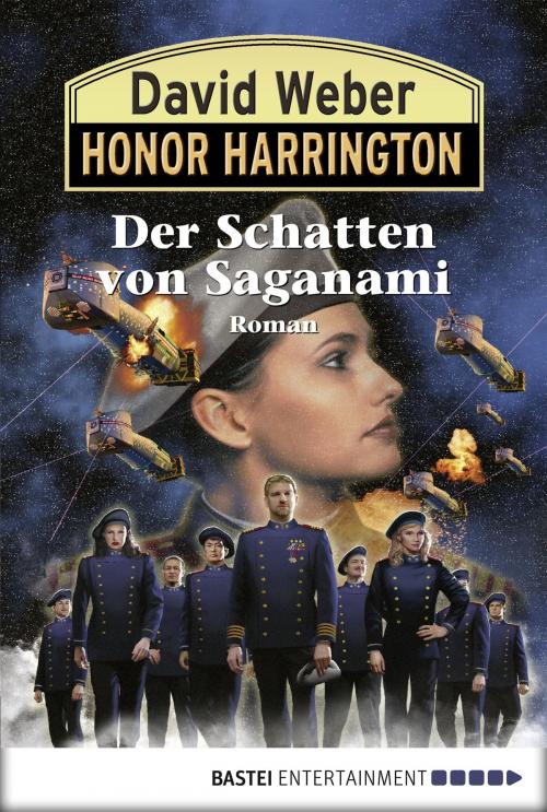 Cover of the book Honor Harrington: Der Schatten von Saganami by David Weber, Bastei Entertainment