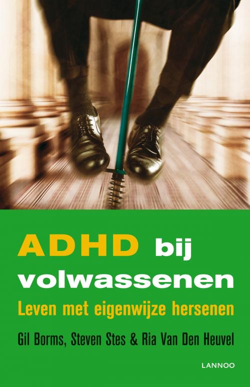 Cover of the book ADHD bij volwassenen by Gil Borms, Ria van den Heuvel, Steven Stes, Terra - Lannoo, Uitgeverij