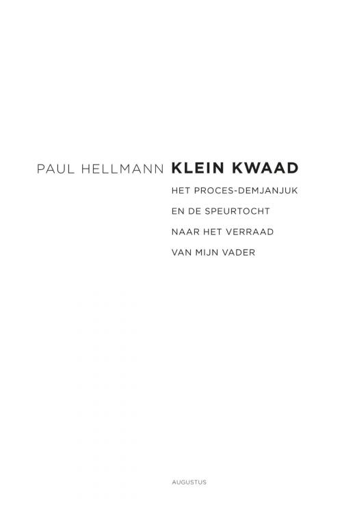 Cover of the book Klein kwaad by Paul Hellmann, Atlas Contact, Uitgeverij