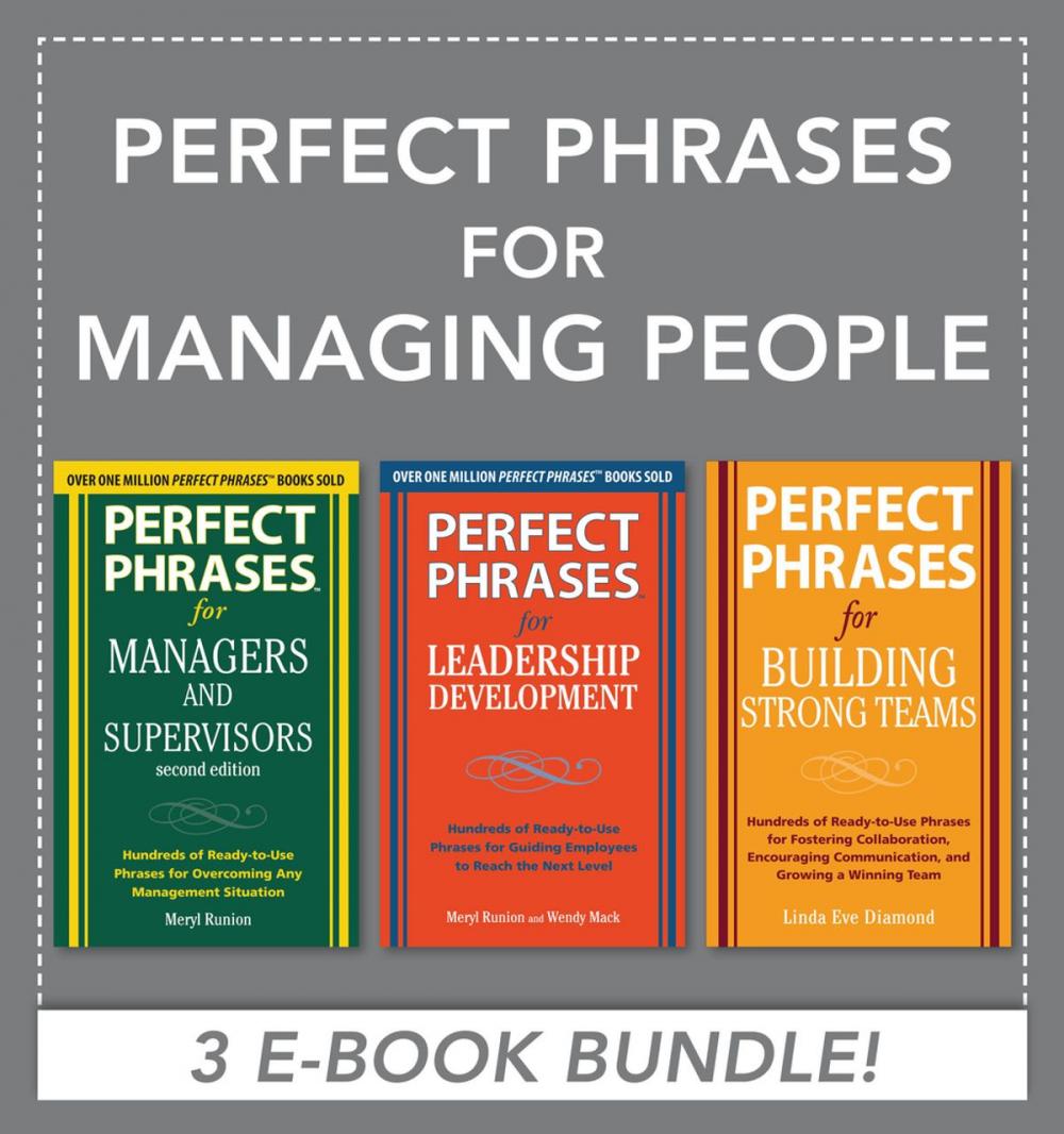 Big bigCover of Perfect Phrases for Managing People (EBOOK BUNDLE)